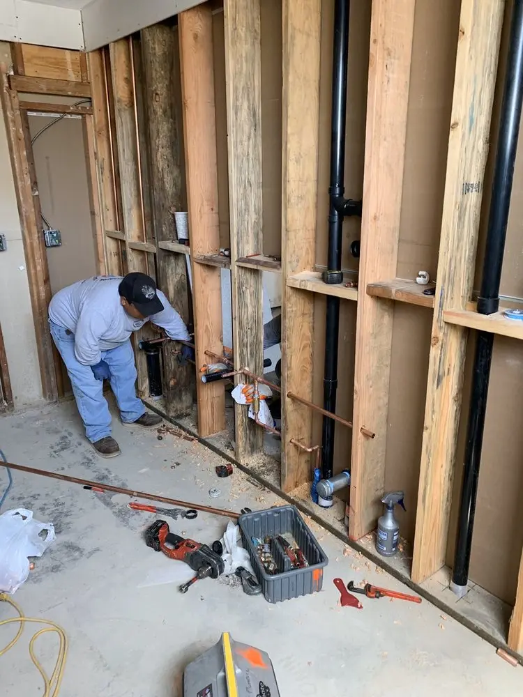 Commercial rough-in plumbing for Gas Line Repair in Corinth Hills